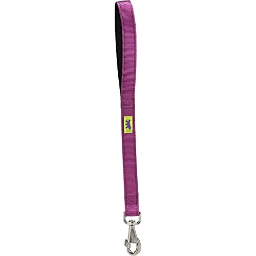 Feplast 75179919 Correa Corta para Perros Dual Gm25/45 Colours, Robusto Nailon, 25 Mm x L 45 Cm Violeta