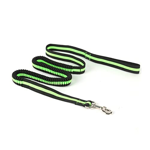 Mipcase Cintura Perro Corredor Cintura Correa De Perro Cintura Correa De Perro para Correr Correas Arnés Cuerda De Bungee para Perros Trabajo Verde Correa De Bungee para Perros Cintura