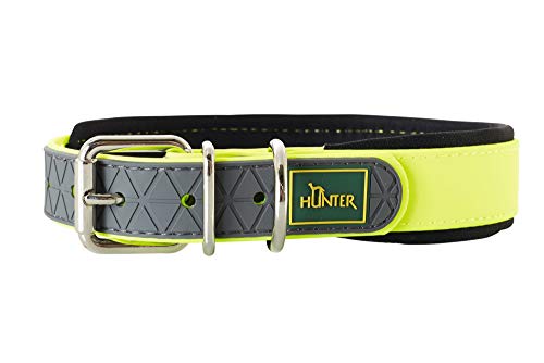 Hunter - Collar Convenience Comfort 42-50 cm en color amarillo