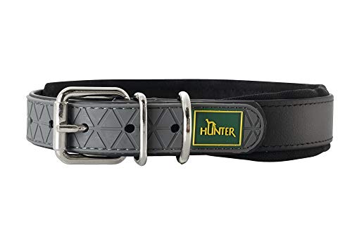 HUNTER Convenience Comfort - Collar con Neopreno Suave, 60 cm, Color Negro