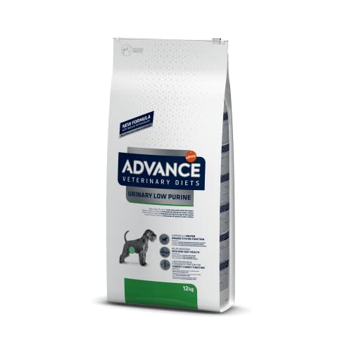 Advance Veterinary Diets Urinary Low Purine, Pienso para Perros con Leishmaniasis, 12kg