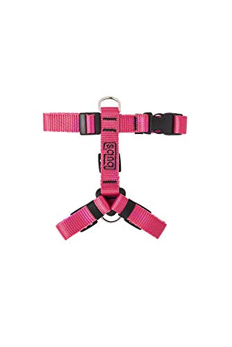 bub's Not Pull - arnés para Perro pequeño Sistema Anti tirón (Comprobar tamaño: Cuello 24 a 42 cm Pecho 31 a 49 cm) Color Rosa