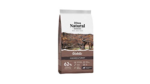 Dibaq Natural Moments Dietetic. Alimento Completo Natural para Perros Adultos con sobrepeso. 15 Kg.