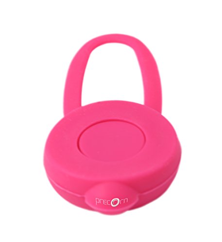 LED pediente Luminoso de Silicona Collar de Perro LED en el Color Rosa de la Marca PRECORN