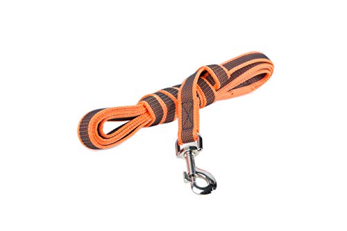 Correa IDC Color & Gray con asa, 20 mm x 3 m, Naranja-Gris