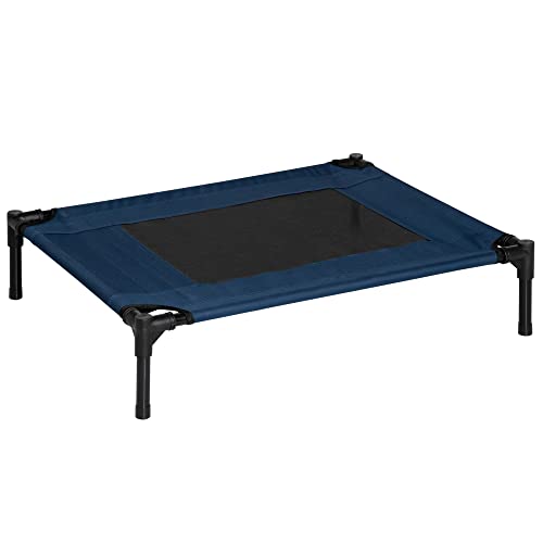 PawHut Cama Mascota Perro Gato 76x61x18cm Cama Dormir Mascota Exterior Jardin Terraza