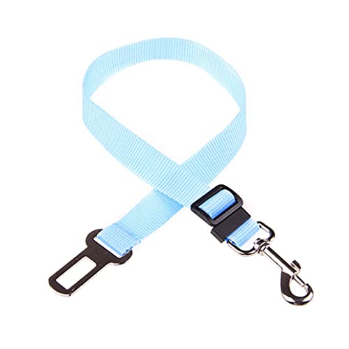 Cinturón de seguridad ajustable para mascotas, perro, gato, coche, arnés de seguridad para perros, correa de seguridad pequeña, mediana, clip de viaje, accesorio para bulldog francés, útil y práctico.