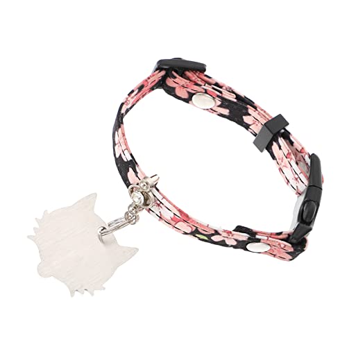 POPETPOP Collar De Cachorro Collares De Gatito Cinturón Reversible Collar De Campana De Gato Hebilla De Cinturón Collar De Perro Collar De Perro Impreso Suministros para Perros Hebilla De