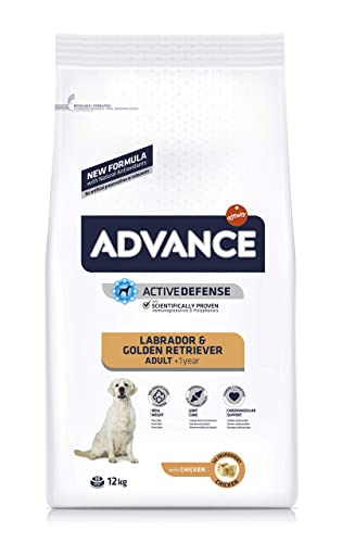 Advance Labrador, Pienso para Perros Adultos con Pollo, 12kg