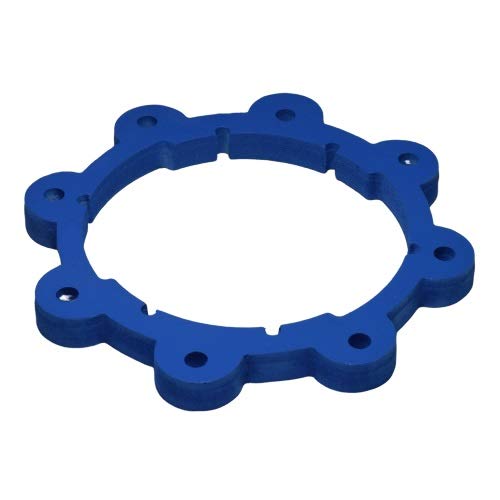 keepet - Collar antifugas (Circunferencia del Cuello de 30 a 35 cm, Azul)