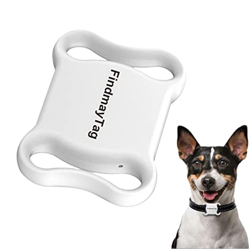 Mini dispositivo de rastreo GPS para perros - Alarma anti pérdida de rastreador GPS para mascotas - Sin cargo mensual, dispositivo de collar de seguimiento en tiempo real, localizador portátil Generic