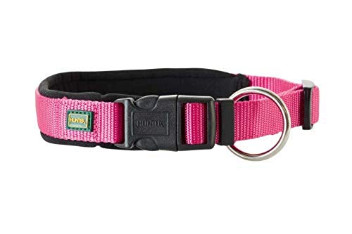 Hunter - Collar Neopren Vario Plus Cuello 30-35 Cm 15 Mm Fucsia