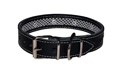 TUYNEC - Único Collar para Perros Que Protege el Collar antiparasitario Perros. Collar Perro, Hecho a Mano con Cuero de Primera Calidad Que asegura la Correcta duración del Collar antiparasitario.