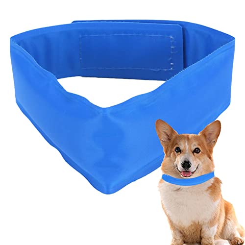 Pañuelo refrescante para Perros - Pañuelo de Hielo Ajustable para Perros | Collar de refrigeración para Mascotas de Hielo para el Verano caluroso, Bufanda para Relajarse al Instante, Enfriador Youao