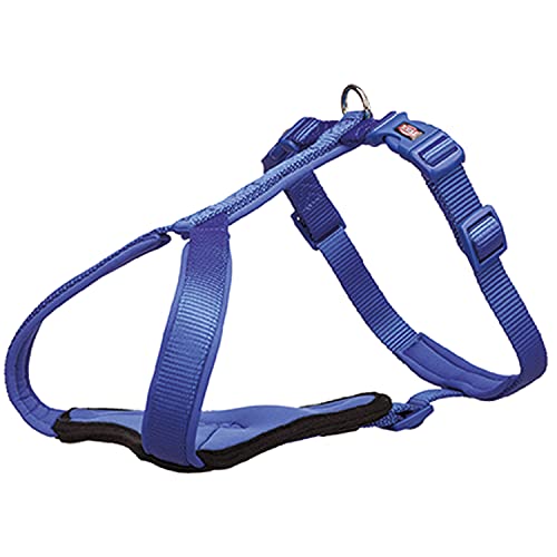 Trixie Premium Arnés-Y para Perros, Azul (Blue Cobalt), M/L