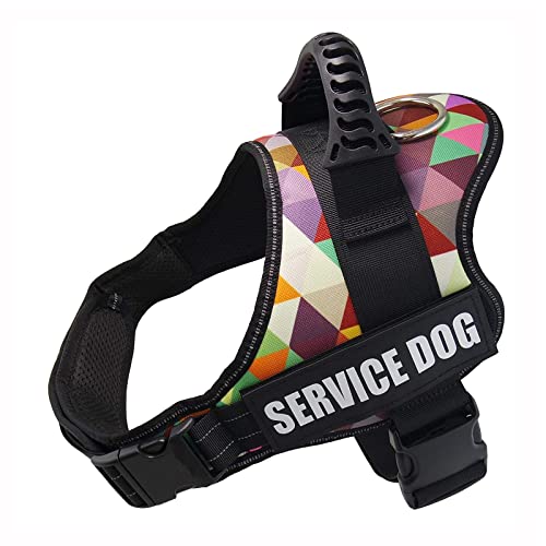 Wodondog Arnés Perro Reflectante Ajustable, Arnés Antitirones Suave Acolchado Cómodo Transpirable Arnés Chaleco para Perros Pequeños, Medianos y Grandes