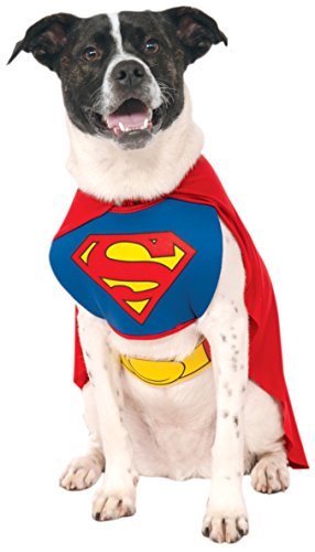 Rubies - Disfraz de Superman para mascota, Talla M perro ( 887892-M)