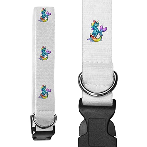 Pequeña 'Unicornio de Agua Arcoiris' Collar para Perro (PR00023527)