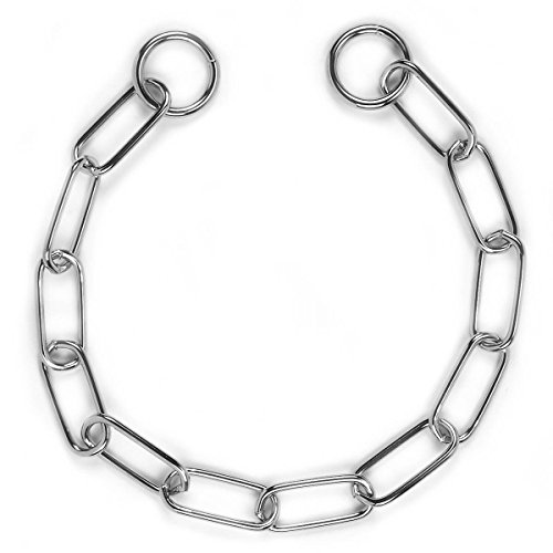 Kerbl Collar de perro con cadena de malla grande, 3 mm (48-50 cm)