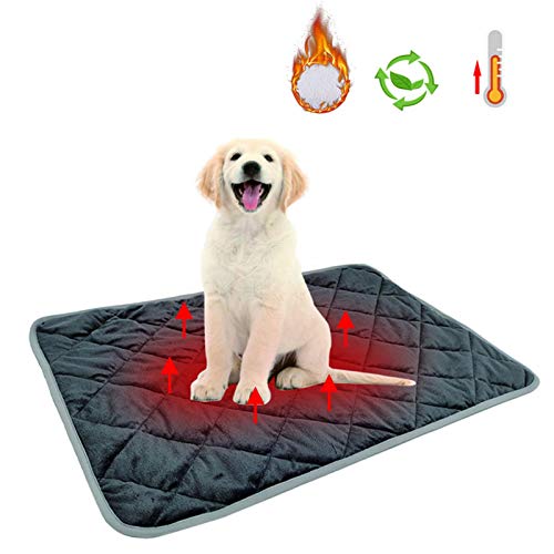 Manta calefactable para gatos y perros, manta calefactora lavable, para protección de datos