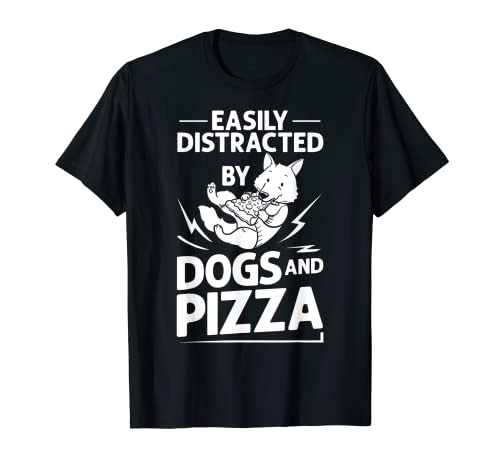 Pizza Perro Comer a domicilio Pizzeria Cachorros italianos Camiseta