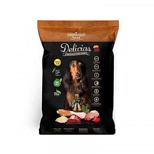 Mediterranean Natural Delicias Perros Adultos 1.5 Kg.