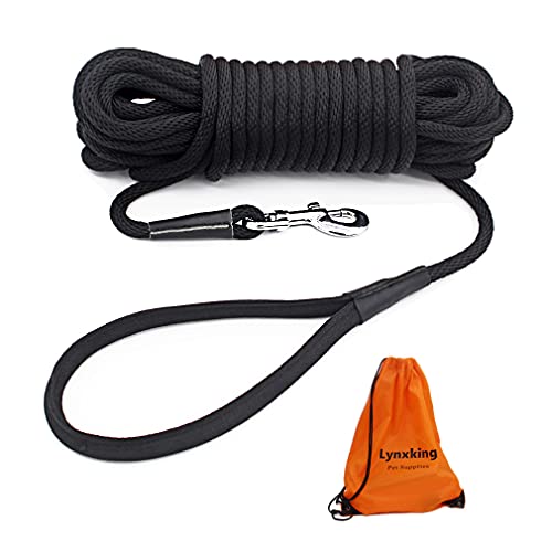 lynxking - Correa de Entrenamiento para Perros con Mango cómodo y Resistente, para Perros pequeños, medianos y Grandes