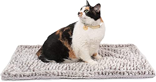 Mora Pets Manta autocalentable para Gatos y Perros, Manta calefactora Cama térmica Gatos, Alfombra calefactora para Gatos y sin crujidos, Cojín de Calor Lavable, 70 x 47 cm