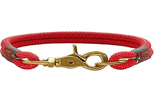 HUNTER Collar para Perro OSS, náutico, Talla S, Color Rojo