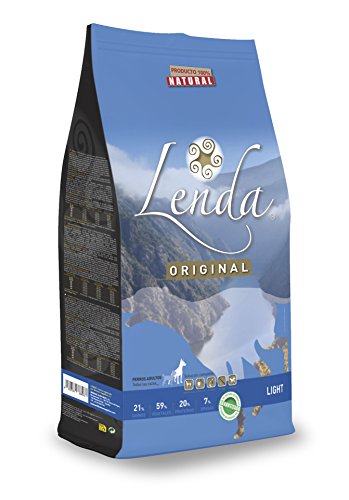 Lenda Light - Pienso De Pollo para Perros con Sobrepeso 15 Kg | Comida para Mascotas Baja En Calorías | Alimento Completo para Perros con Tendencia A Engordar