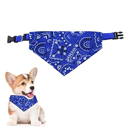 Bufanda Triangular de Perro,Collar de Bandana para Perros,Pañuelos Ajustables para Mascotas, Bufanda de Moda para Perros y Gatos, Regalos para Perros Gatos para Navidad Cumpleaños Fiesta,M