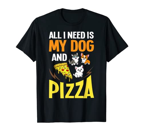 Pizza Perro Comer a domicilio Pizzeria Cachorros italianos Camiseta