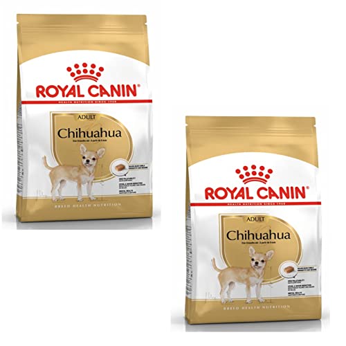 generisch Royal Canin Chihuahua Adult | Paquete Doble | 2 x 500 g | Alimento seco para Chihuahuas Adultos | para favorecer la Calidad de Las heces y la Salud Dental | Alta aceptación