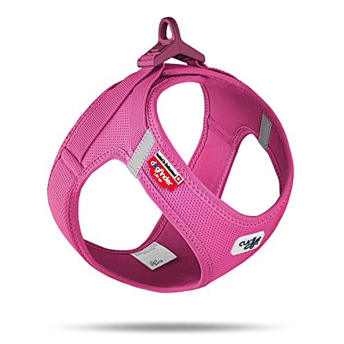 Vest Harness curli Clasp Air-Mesh Fuchsia S