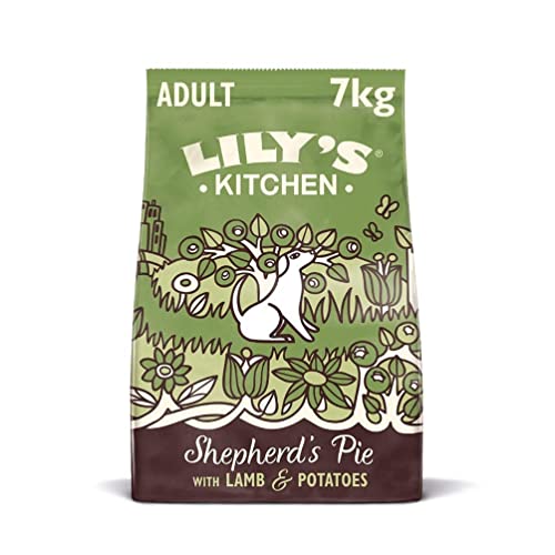 Lily's Kitchen Completo Pienso Seco para Perros Adultos, con Cordero, 7 kg