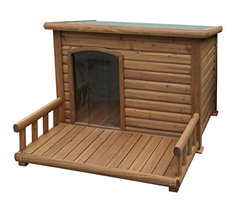 Kerbl Casita de Perro con terraza, 113 x 81 x 83 cm