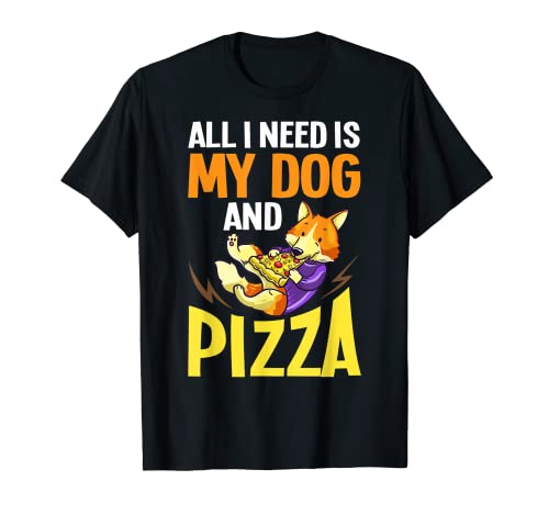 Pizza Perro Comer a domicilio Pizzeria Cachorros italianos Camiseta