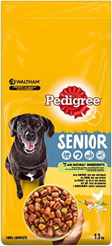 PEDIGREE Senior Chicken with Rice and Vegetables - Dry Dog Food - 13kg