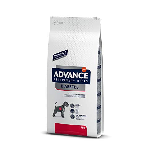 Advance Veterinary Diets Diabetes Colitis, Pienso para Perros con Diabetes y/o Colitis, 12kg