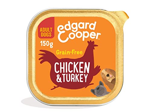 Edgard & Cooper Comida Natural para Perro, Envases de Papel FSC y Caja reciclable, 150 g (Paquete de 11)