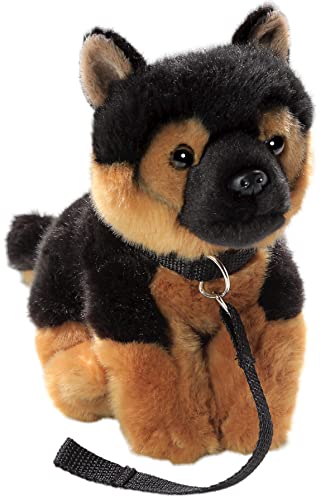 Carl Dick Peluche Perro Pastor Alemán con Correa de Perro Felpa, 21cm 3486