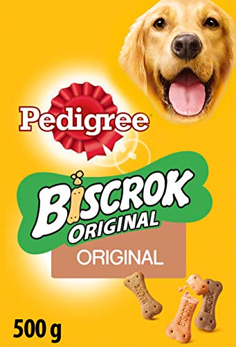 Pedigree Galletas Biscrock Para Mimar a tu Perro Mediano (500g)