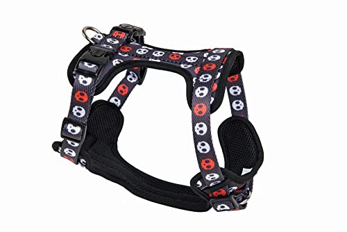 ASTORPET | Arnés Perro Malla Tipo Air Mesh. Ajustable para Perros Grandes, Medianos y Pequeños con Cierre de Seguridad. Arnés Perro para Paseo y Adiestramiento. Modelo Corso - M.