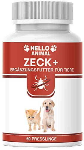 HelloAnimal® – Prensadora antigarrapatas para perros y gatos con efecto inmediato – Tratamiento natural para tu mascota – Protección altamente eficaz