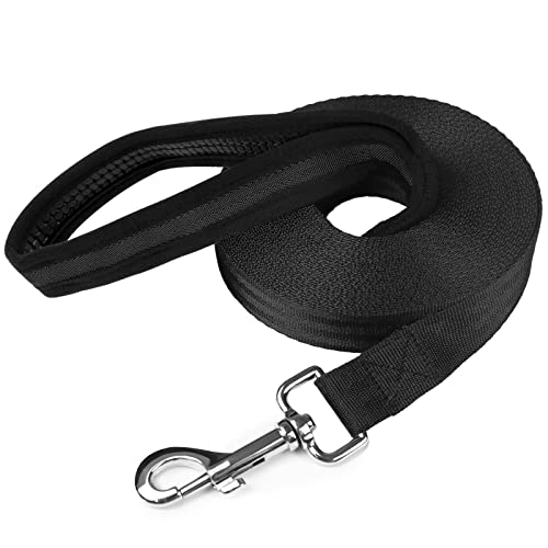 Nepfaivy Correa Perro Adiestramiento Pequeño - Correa Ntrenamiento Perro 15 Metros, Accesorios para Perros con Correa de Mano y Bolsa de Red