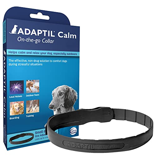 Adaptil Collar calmante de feromonas para Perros, Negro, pequeño