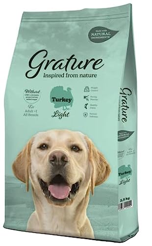 Grature Adult Dog Light Pavo (12Kg) Pienso Natural para Perros Adultos