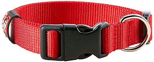 Arppe 2240013501 - Collar Nylon Basic, Rojo, M, 1 unidad