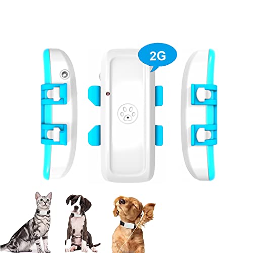 Zeerkeer Rastreador GPS para Perros sin suscripción, localizador GPS para Mascotas en Tiempo Real, Dispositivo de rastreo para Perros y Gatos, Resistente al Agua IP66, actualización TK911, sin Collar