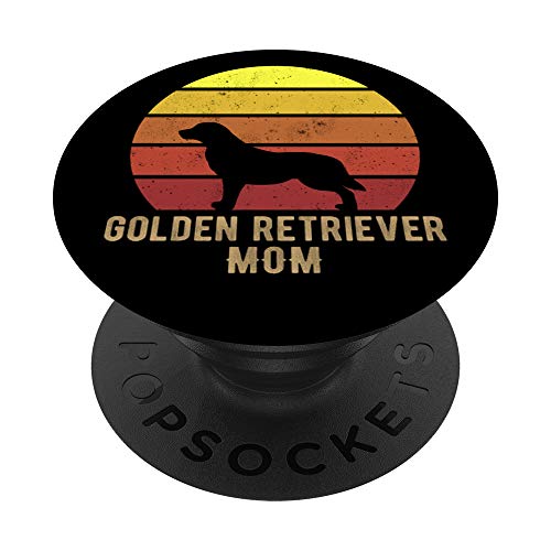 Perro Golden Retriever Mamá Madre PopSockets PopGrip: Agarre intercambiable para Teléfonos y Tabletas